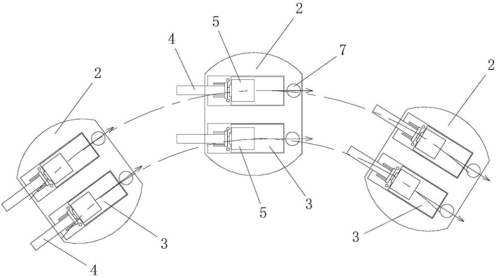 A kind of jacking device and jacking method for construction of continuous beam erection