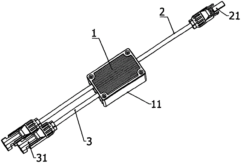 Photovoltaic anti-reflection diode