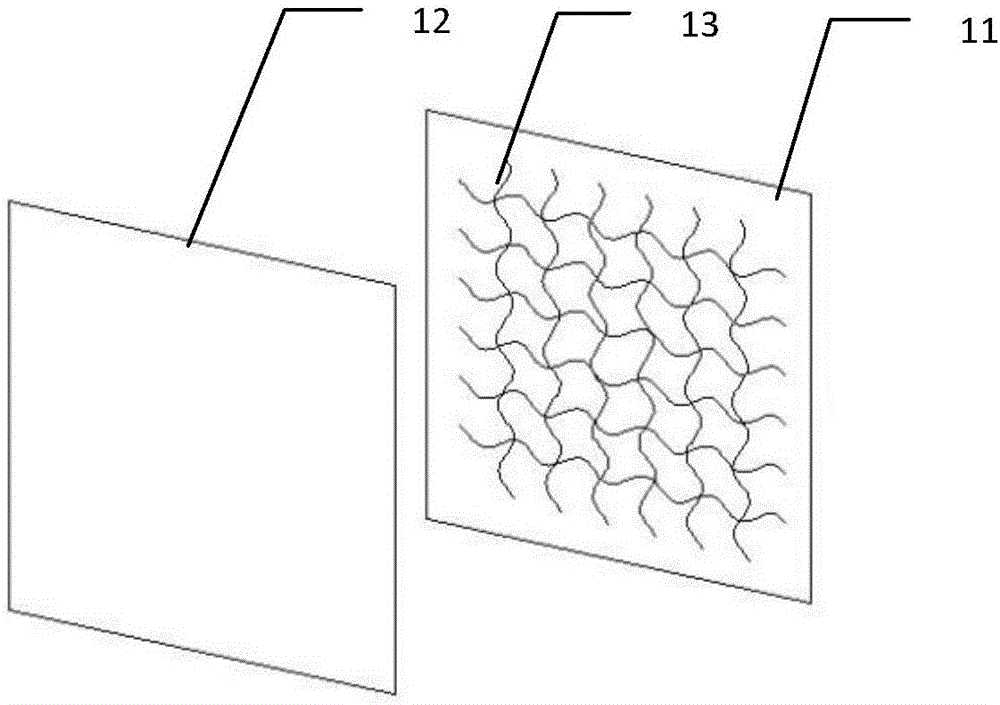 Preparation method of mimetic touch film and mimic blackboard applying mimetic touch film