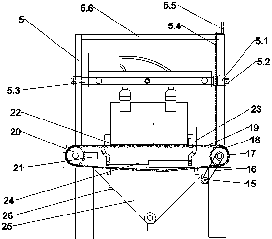 Anode carbon block slotting device