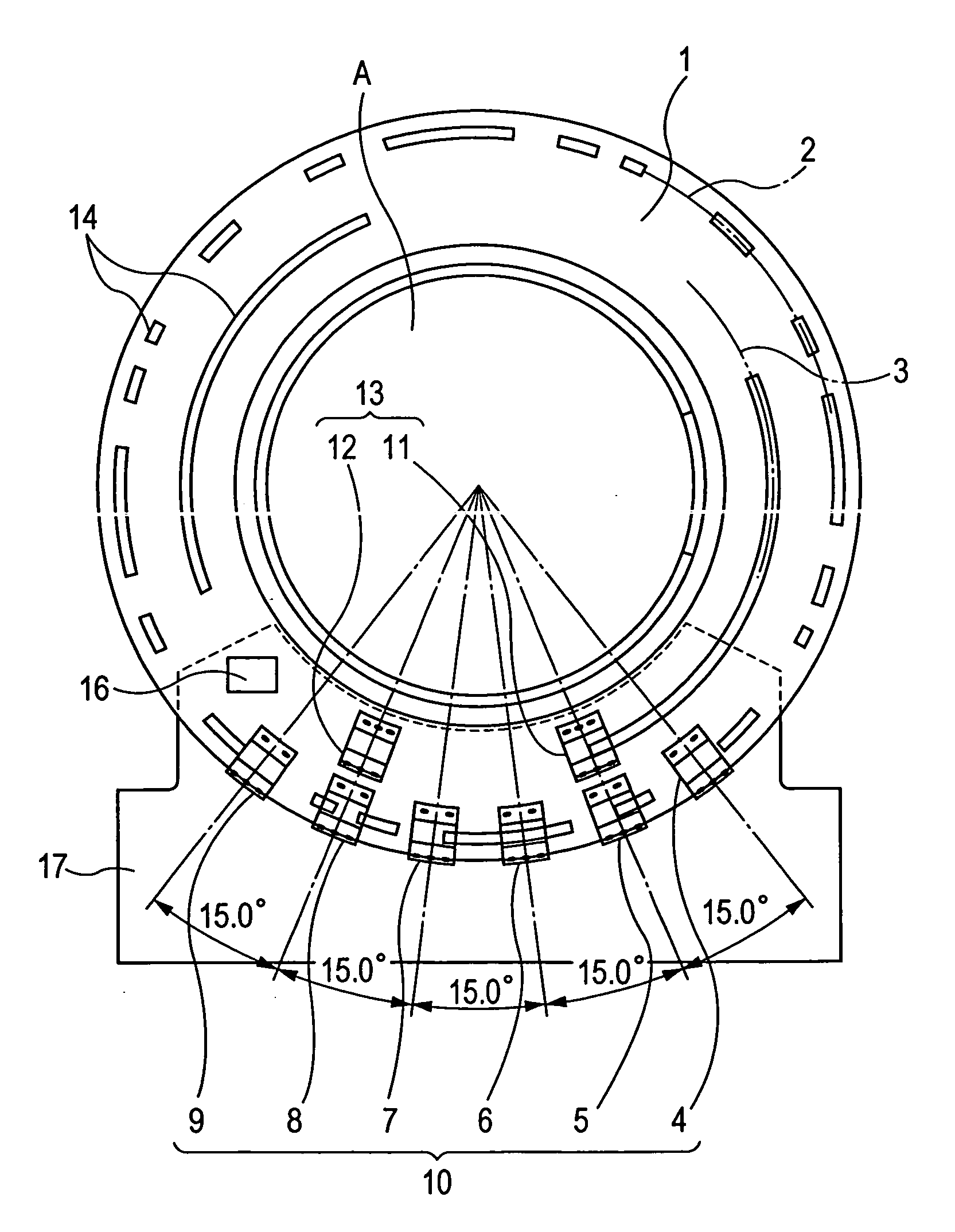 Absolute angle detection apparatus