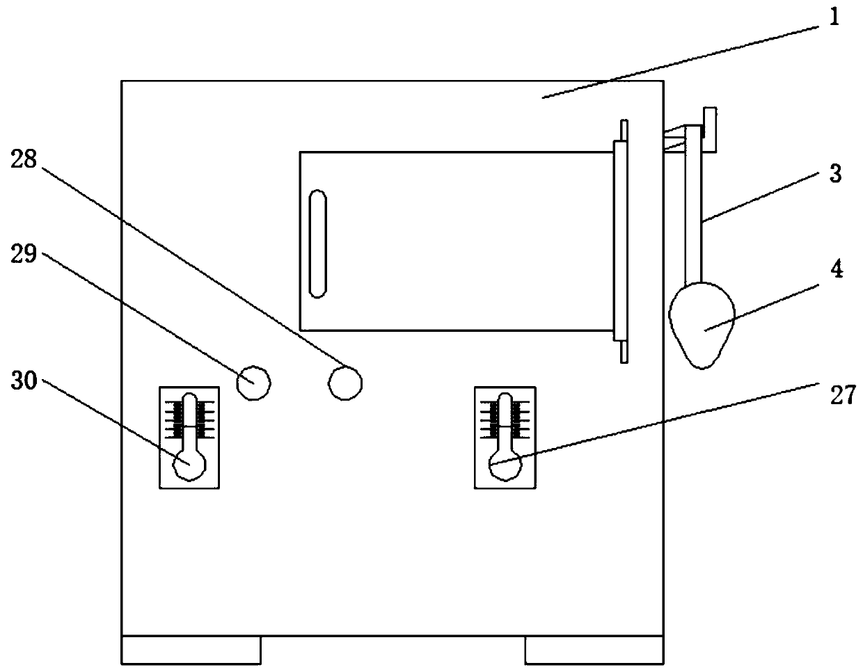 Special medicine applying device for respiratory medicine