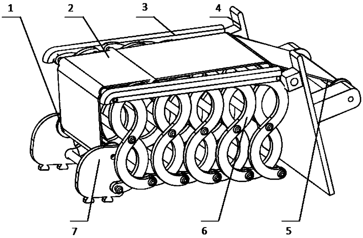 Folding type building escaping and lifesaving device