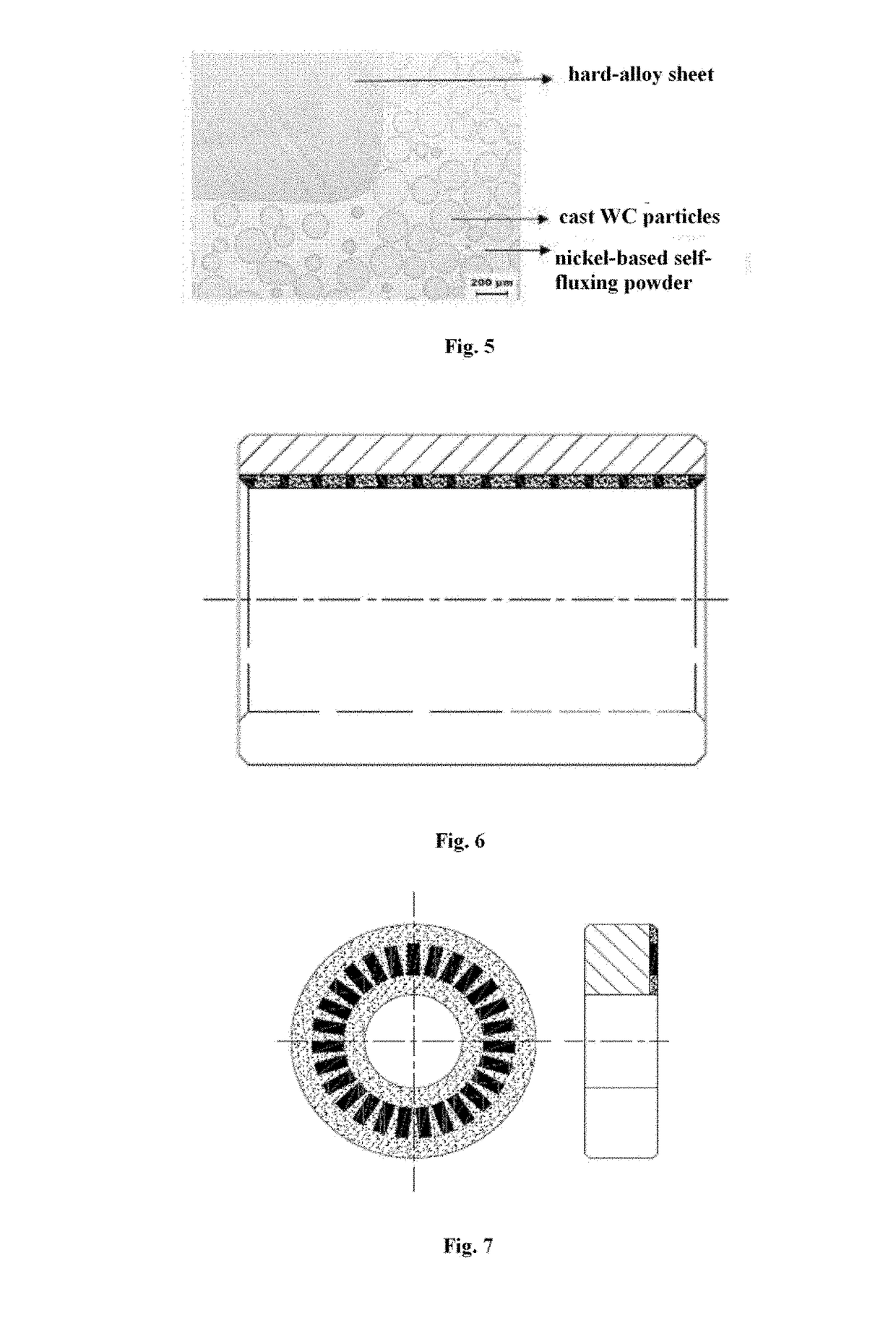 Composite Hard-Surface Material and Preparation Method Therefor