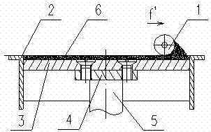 Quick manufacturing method for die-free casting sand mold