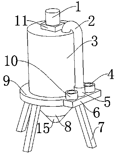 Mixing apparatus for manufacture of polyamide wax
