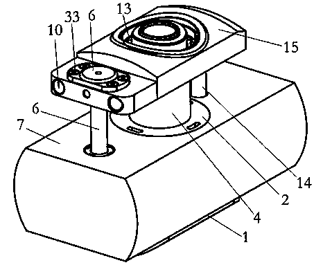 External hung type focusing probe