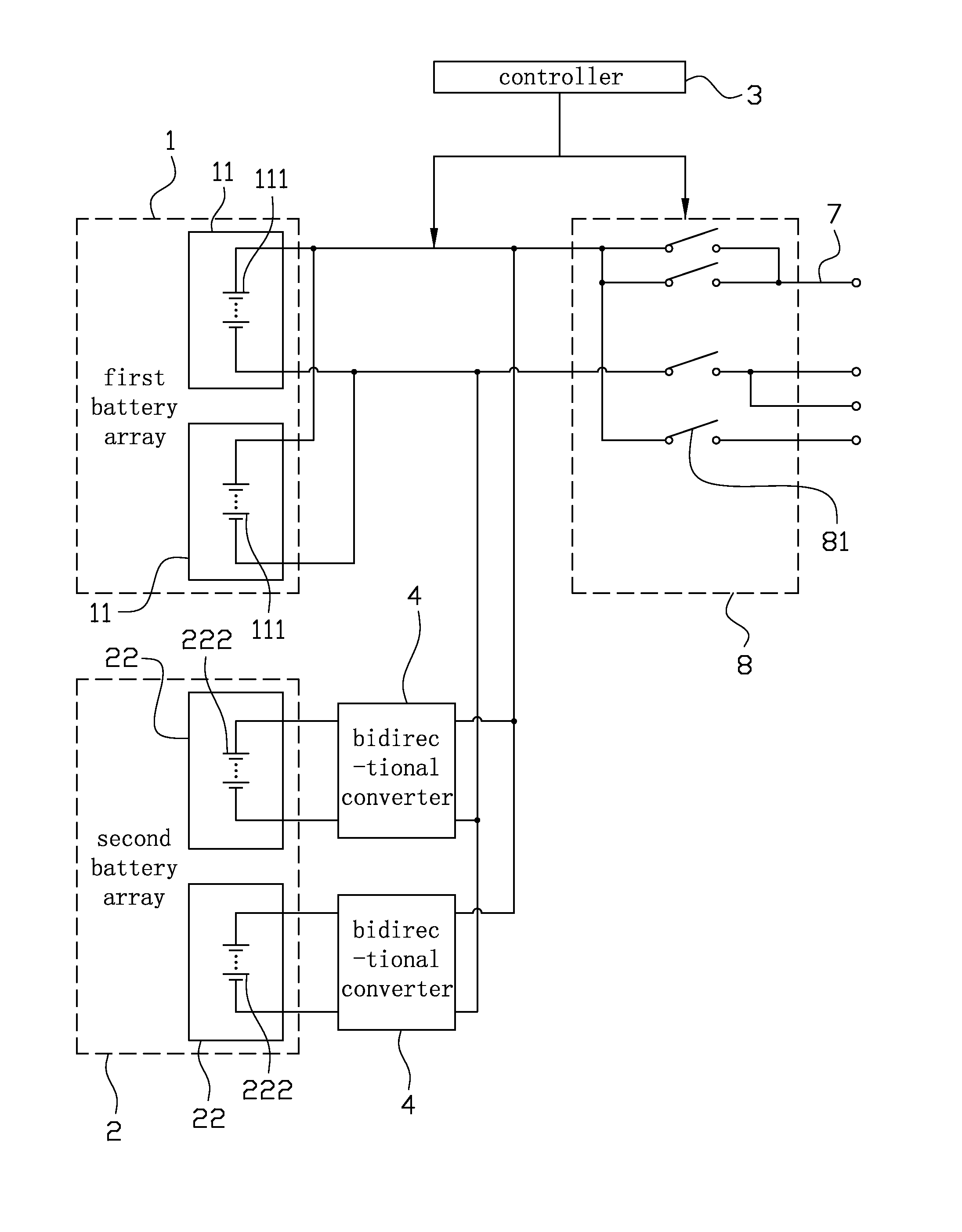 Hybrid power supply and electric vehicle using the same