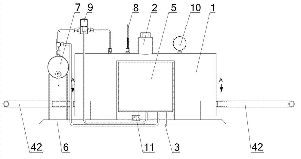 Motor vehicle tail gas treater