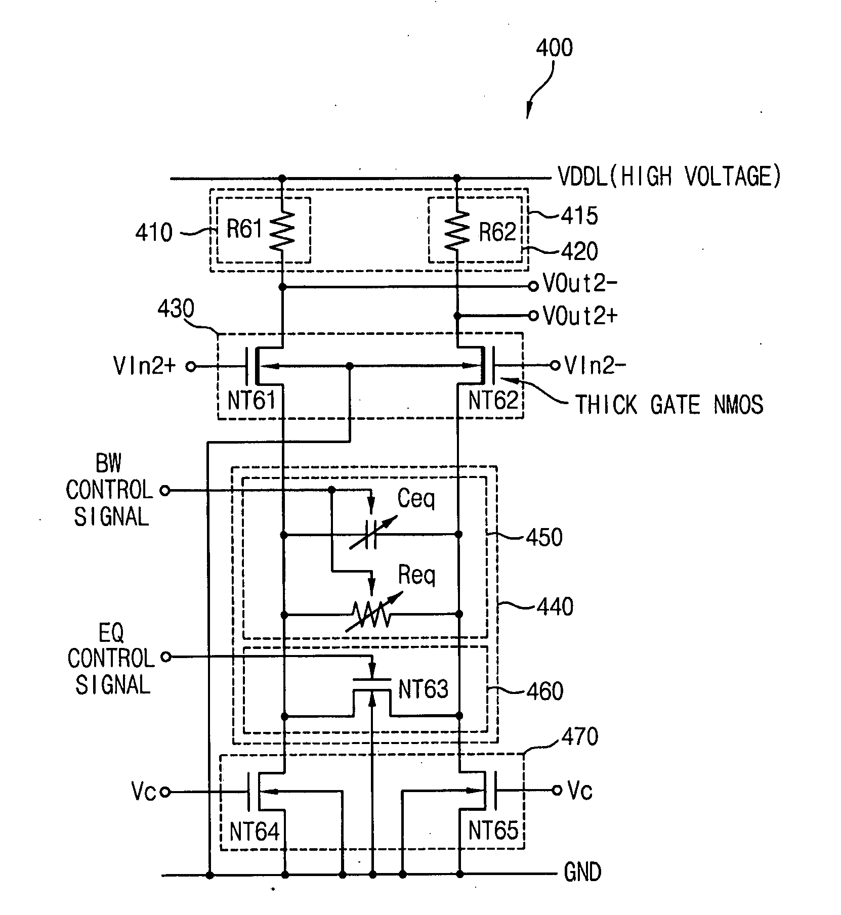 Differential circuit and output buffer circuit including the same