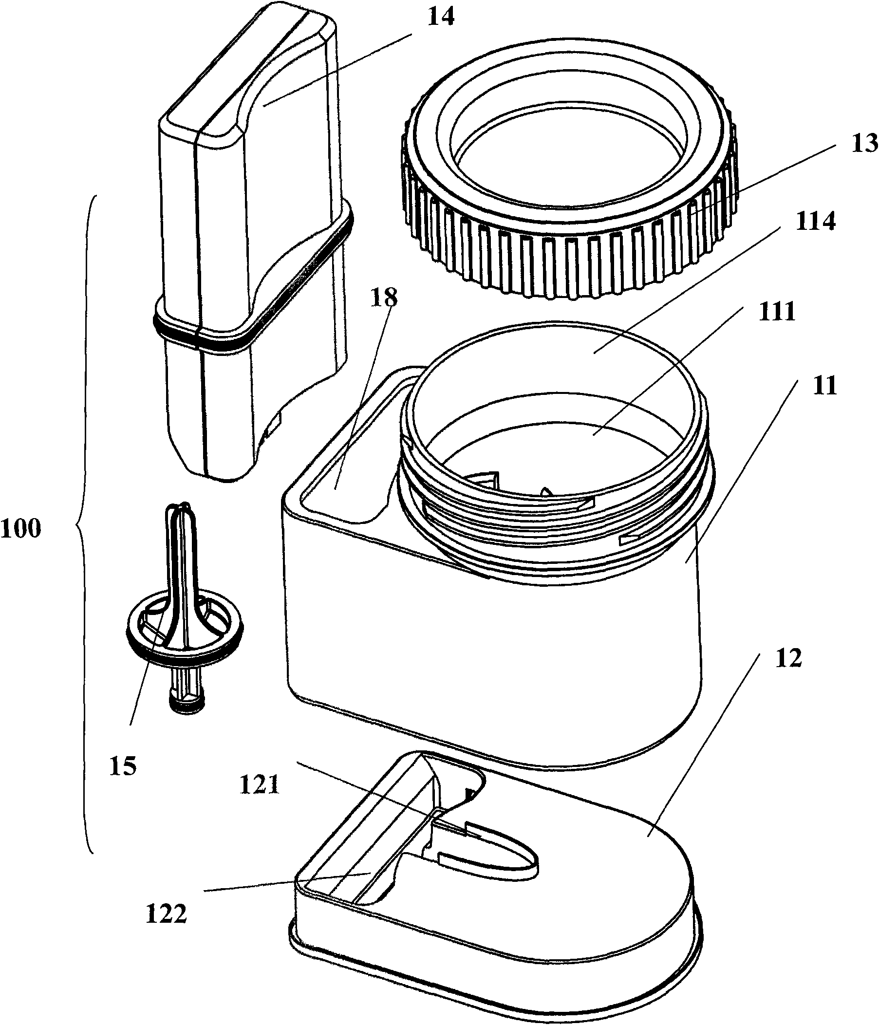 Device for analyzing analyte in liquid sample