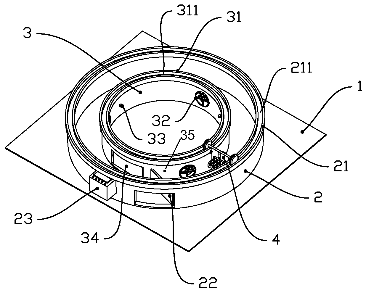 Driving unit for driving poultry