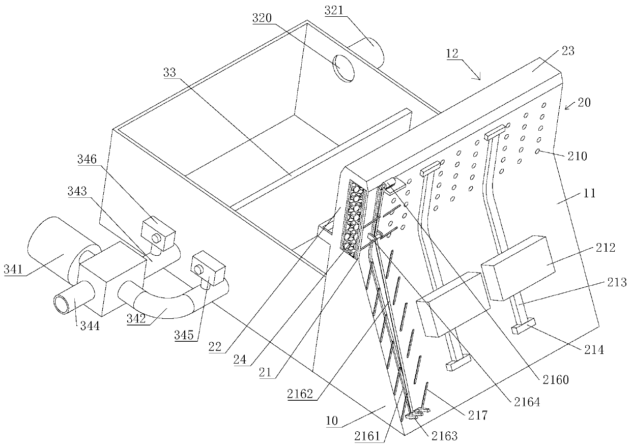 Hydraulic engineering enclosure device