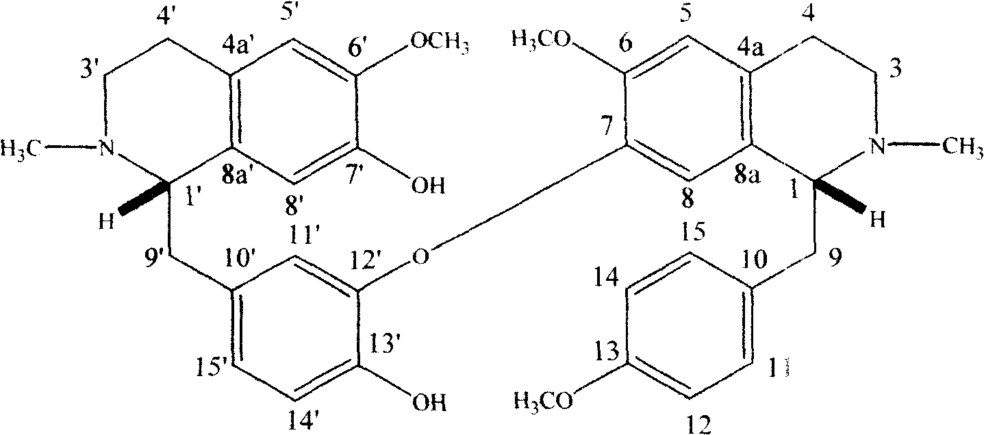 Sulfonation technique for isoliensinine, arrhythmia resistant function of products produced thereby