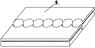 Occlusion pile of full reinforcement pile and construction method thereof