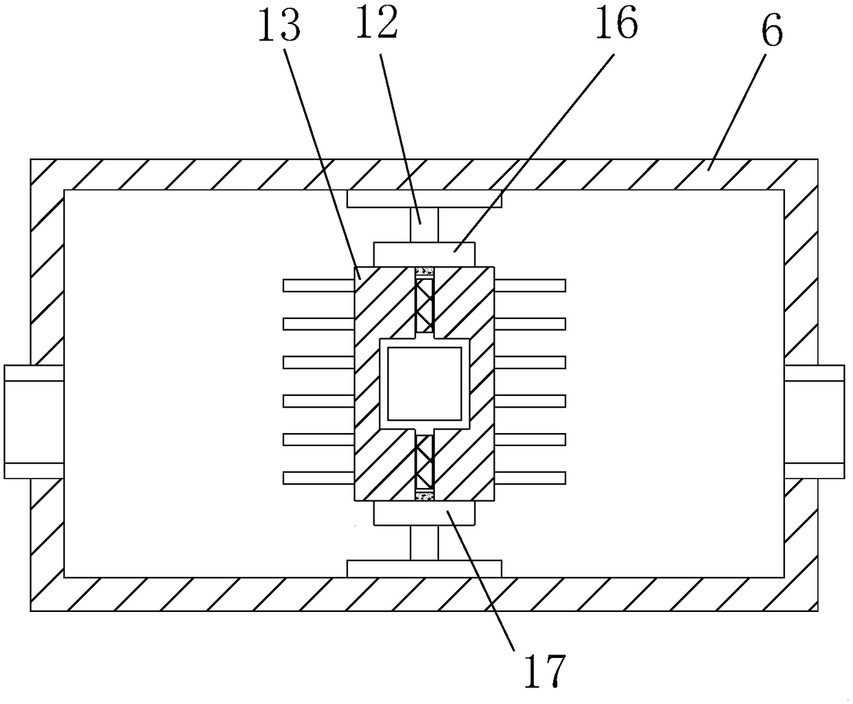 Drying device used for lithium battery production technology