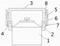 Kettle with handle capable of being removed