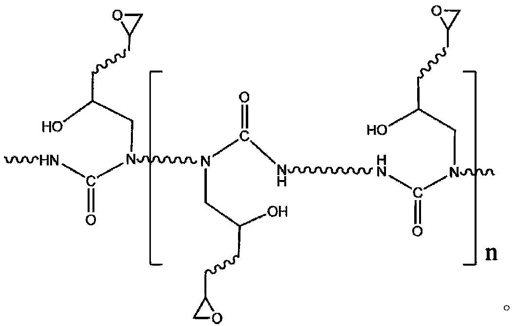 Thixotropic solvent-free epoxy coating and preparation method thereof