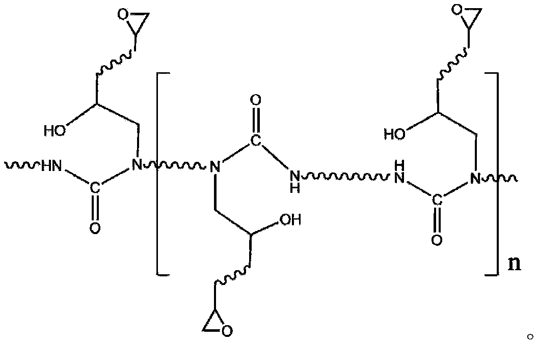 Thixotropic solvent-free epoxy coating and preparation method thereof