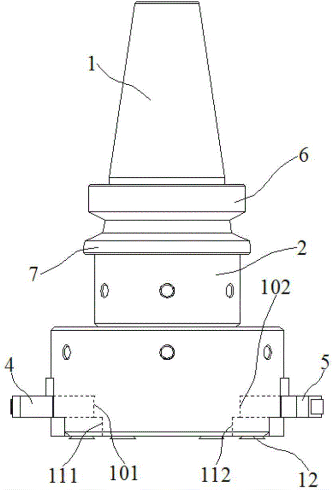 MCD arc-surface-milling cutter