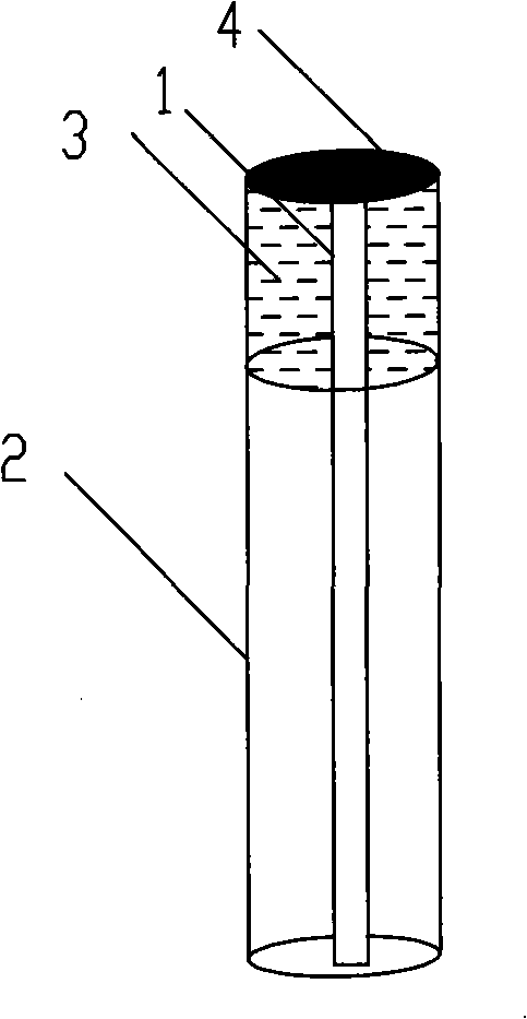 Construction method for underground grounded screen