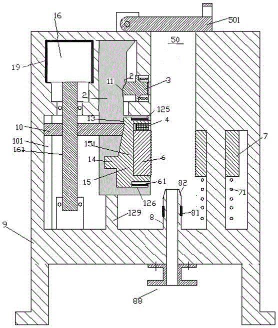 Connecting and locking device for garden watering water supply hose