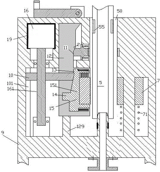 Connecting and locking device for garden watering water supply hose