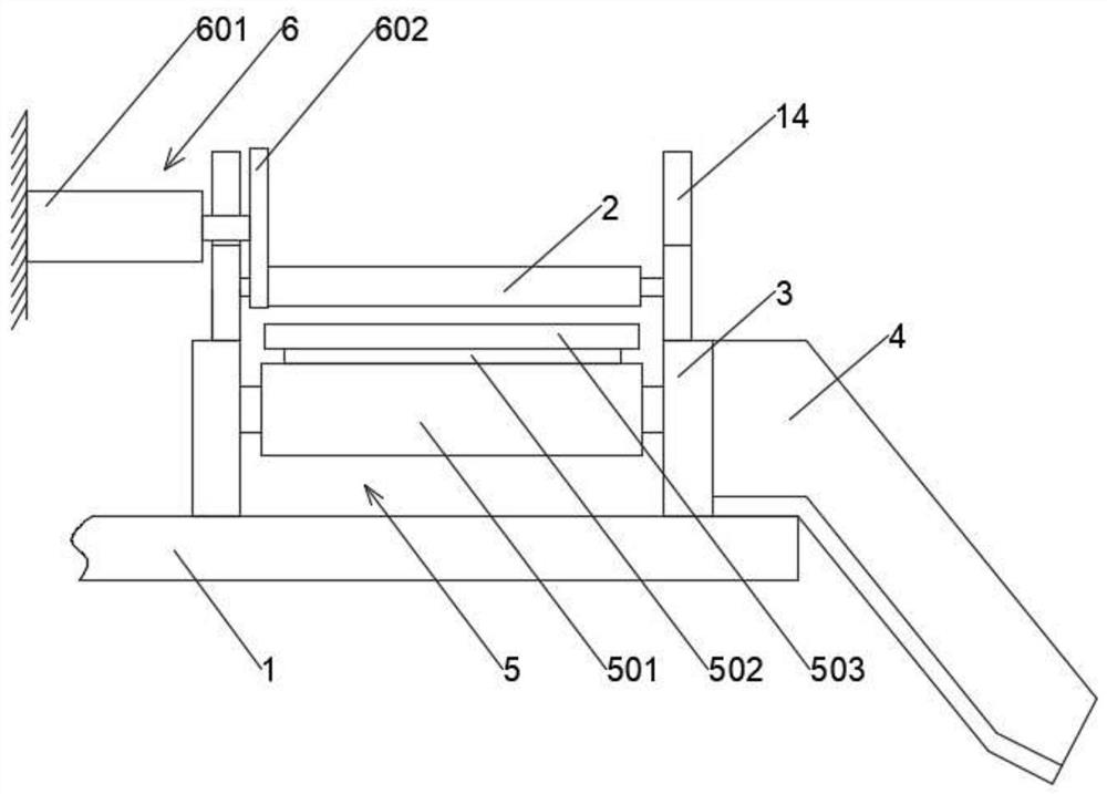 Equipment and method for subgrade earth-rock mixed filling