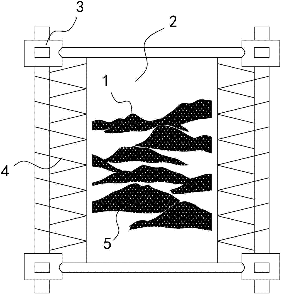 Plastic three-dimensional embroidery method