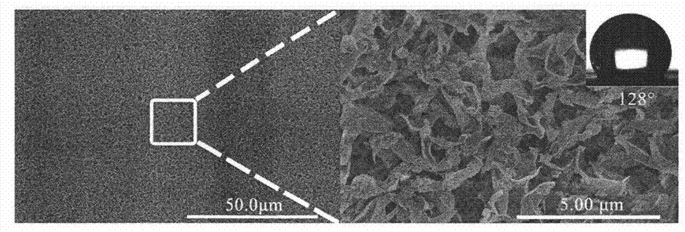 Polyvinylidene fluoride super-hydrophobic self-cleaning coating and preparation method thereof