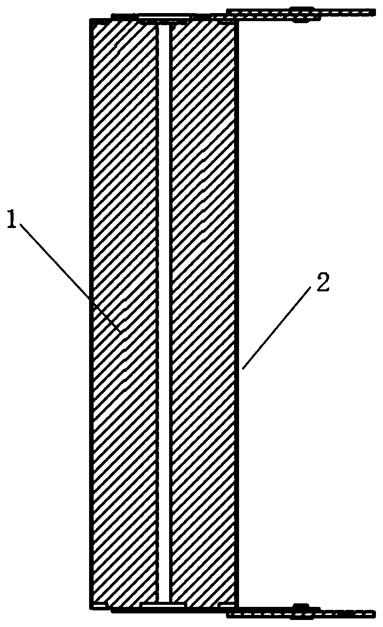 Lithium ion cylindrical battery and processing method thereof