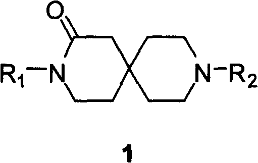 Method for synthesizing 3,9-diaza-2-oxo-spiro[5.5] undecane template compounds