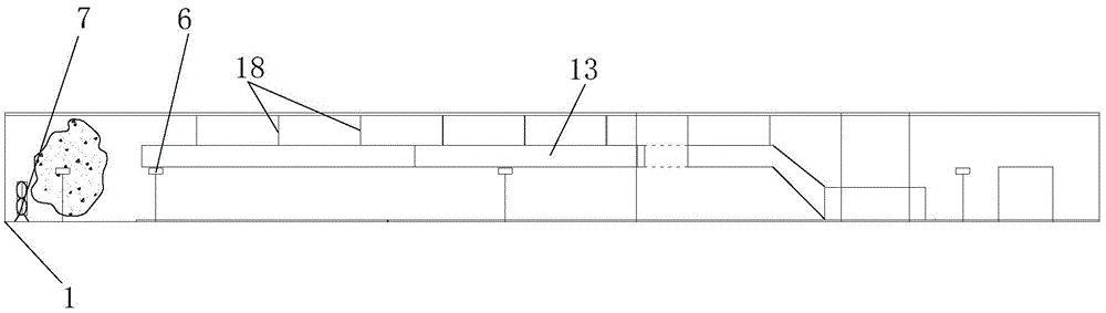 A simulation experiment device for airborne dust migration and control in tunneling roadway