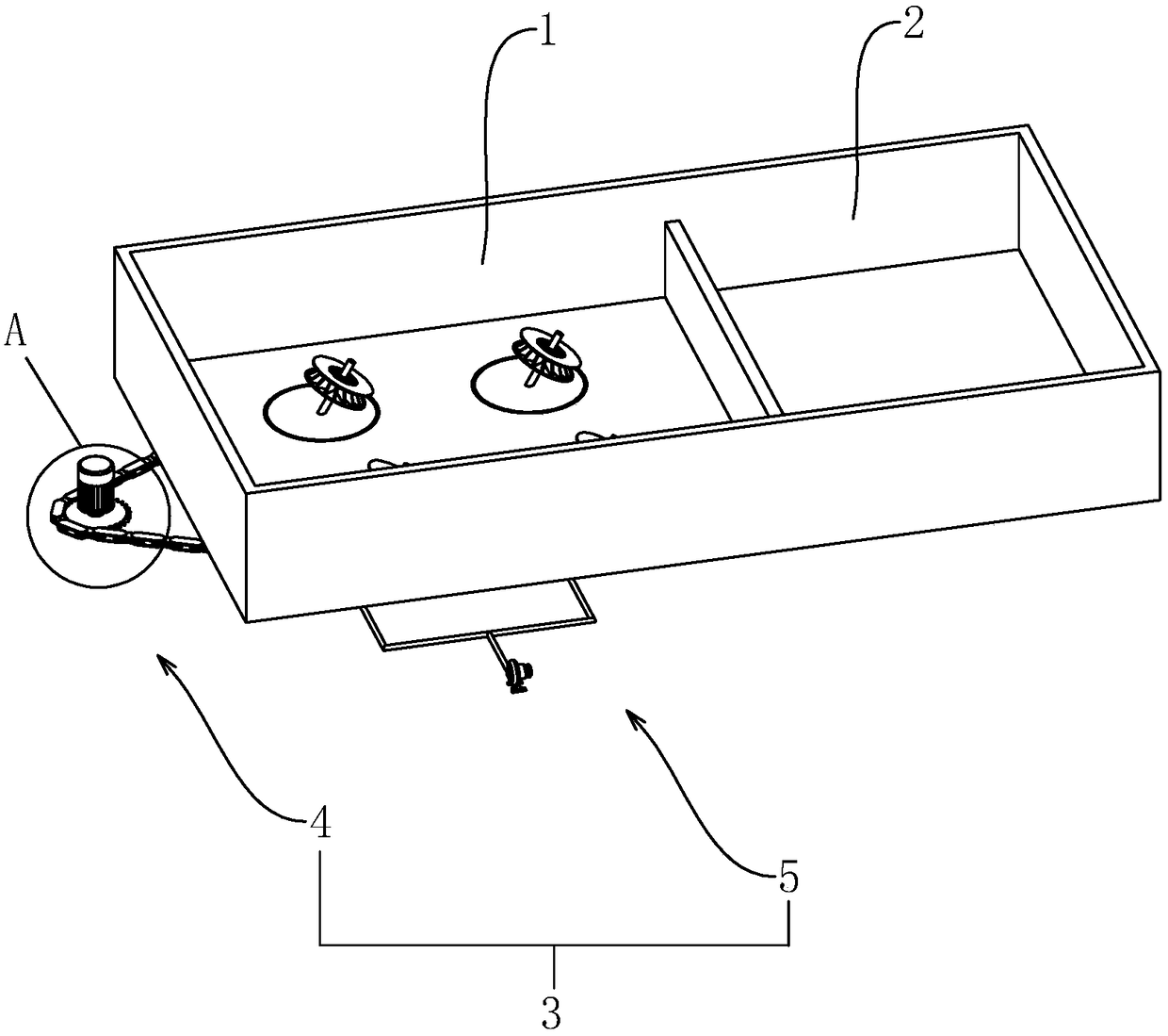 Energy-saving urban sewage treatment system