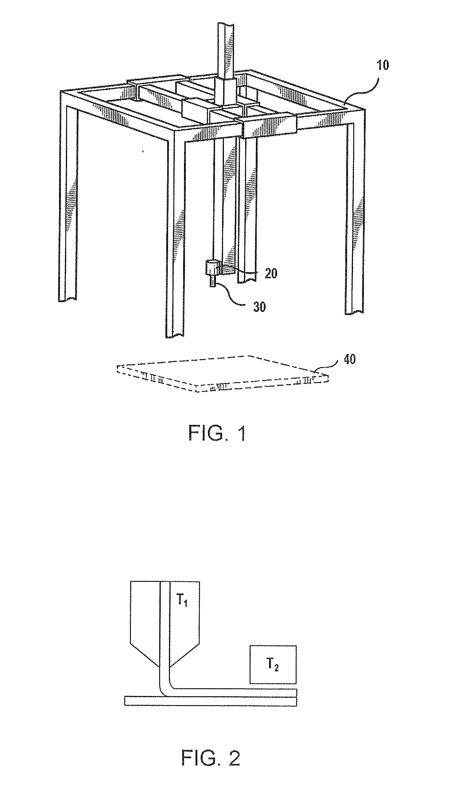 Reactive polymer fused deposition manufacturing