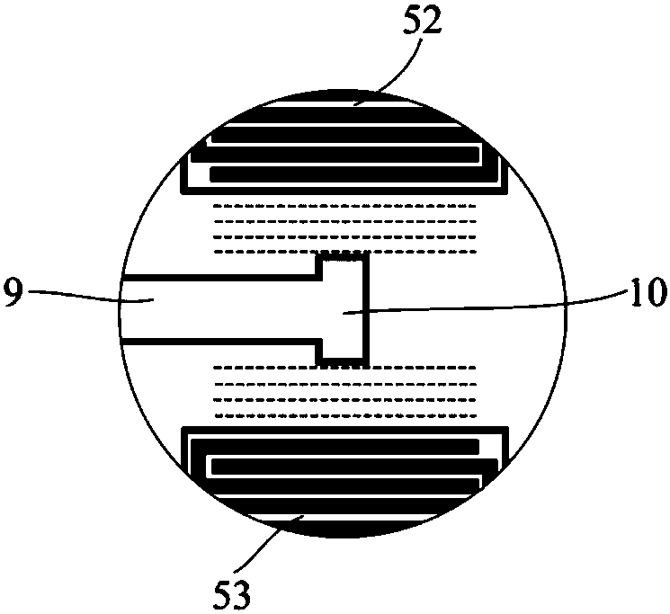 Acoustic surface wave liquid guide device