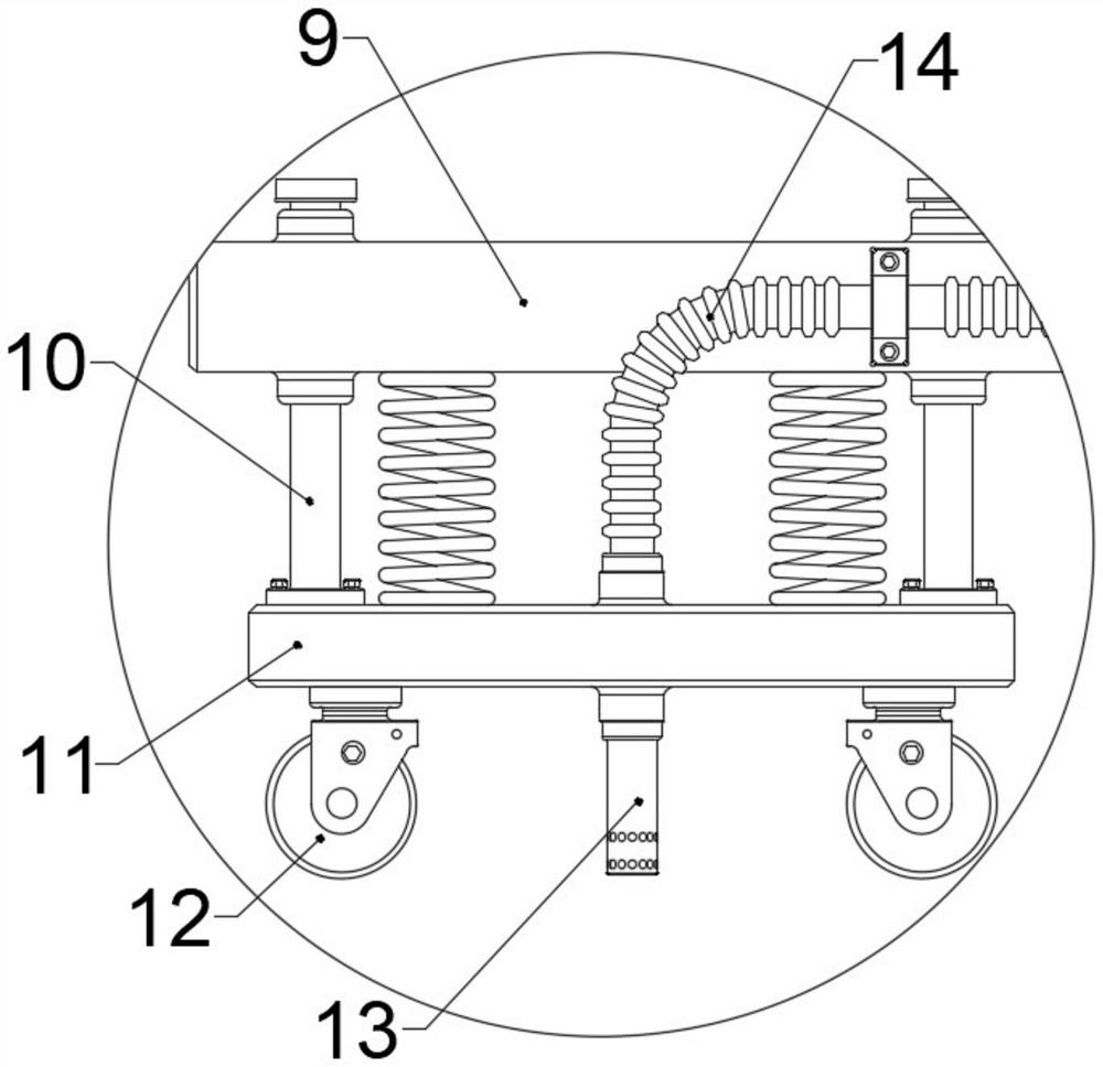 movable-adjusting-structure-and-hydroelectric-generation-drainage