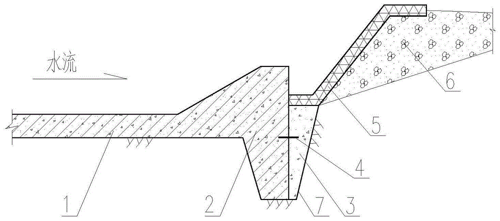 A concrete alveolar stilling basin and its construction method