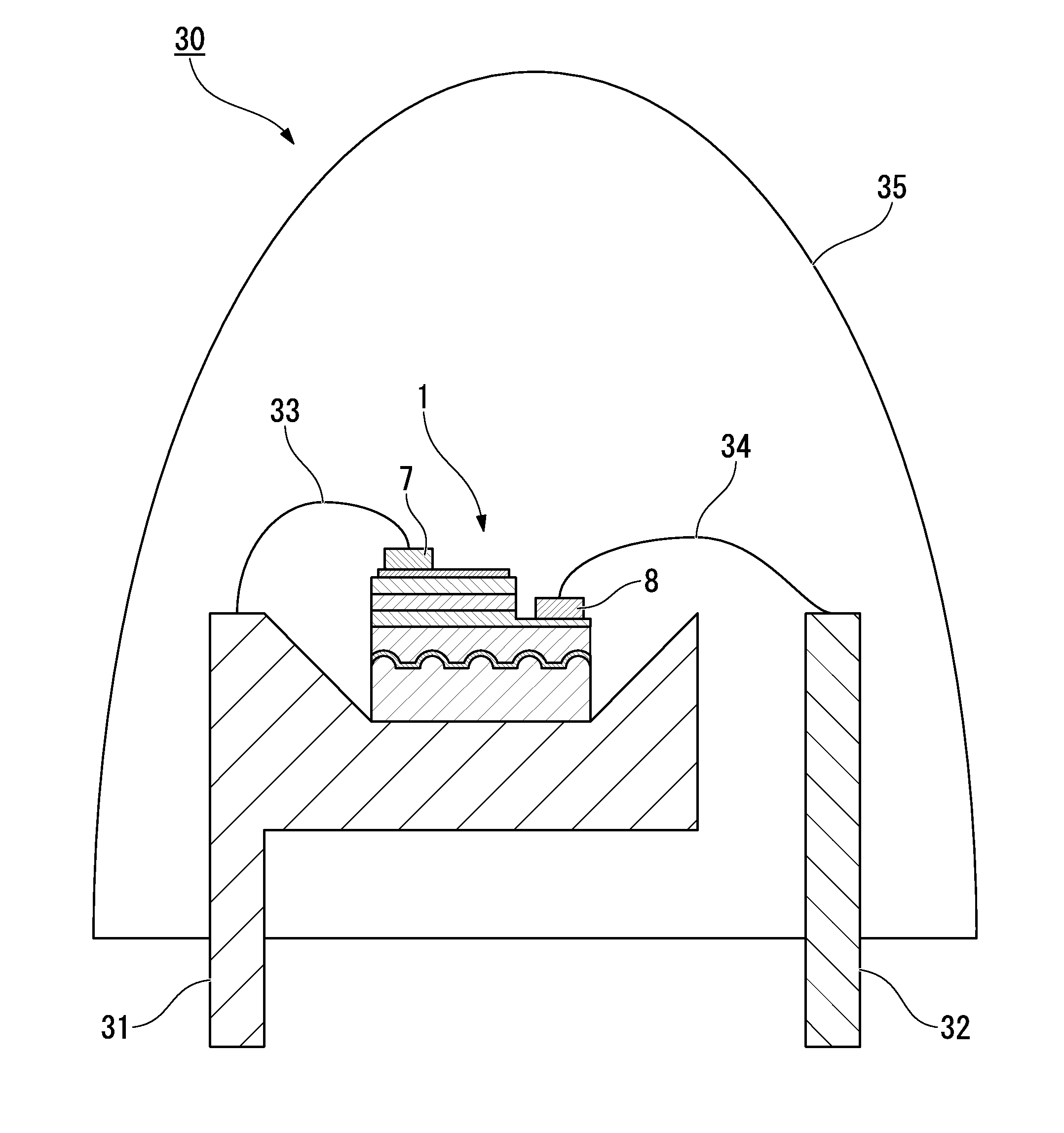 Method for manufacturing group iii nitride semiconductor light-emitting element, group iii nitride semiconductor light-emitting element, lamp, and reticle