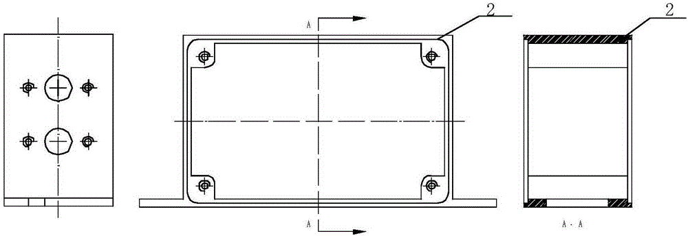 A kind of metal shell soldering method