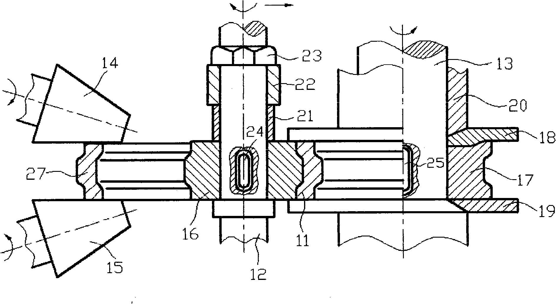Method for rolling and shaping stainless steel special-shaped ring forging