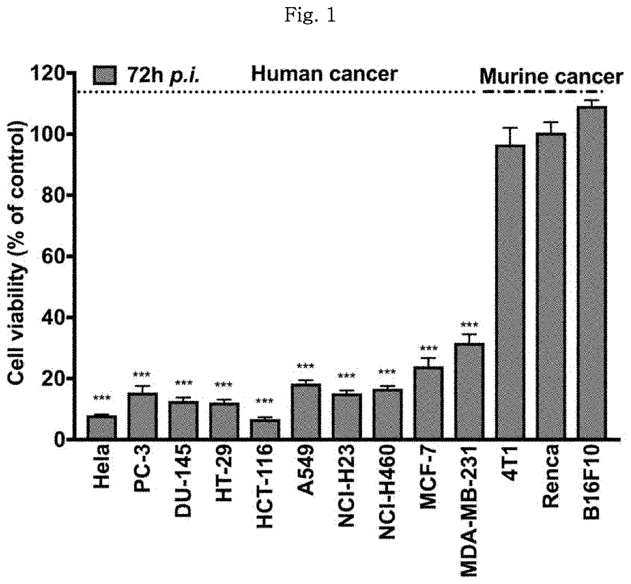 Pharmaceutical composition for preventing or treating cancer comprising anticancer virus and hydroxyurea as effective components