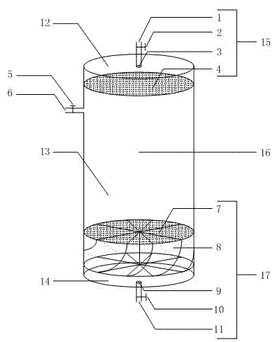 Deflector-type micro-capsule suspension type fluidized bed bioreactor for artificial liver