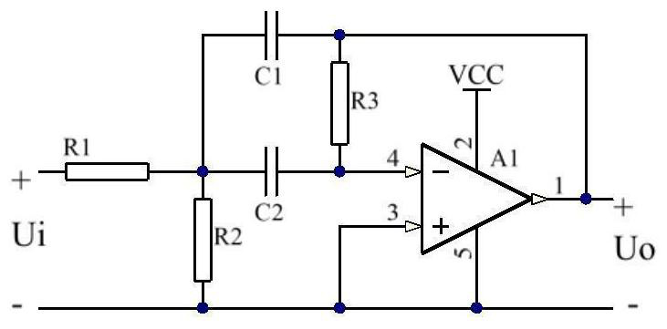 Parameter-configurable active filter circuit