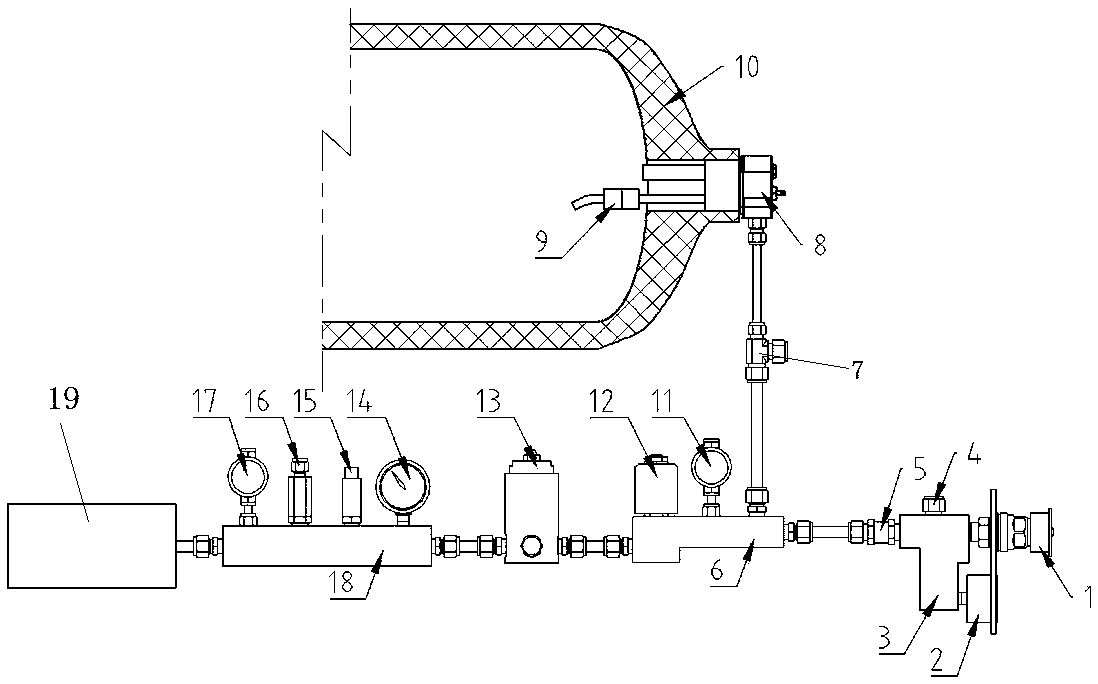 Low-pressure hydrogen supply module of hydrogen filling system and low-pressure hydrogen supply module main body