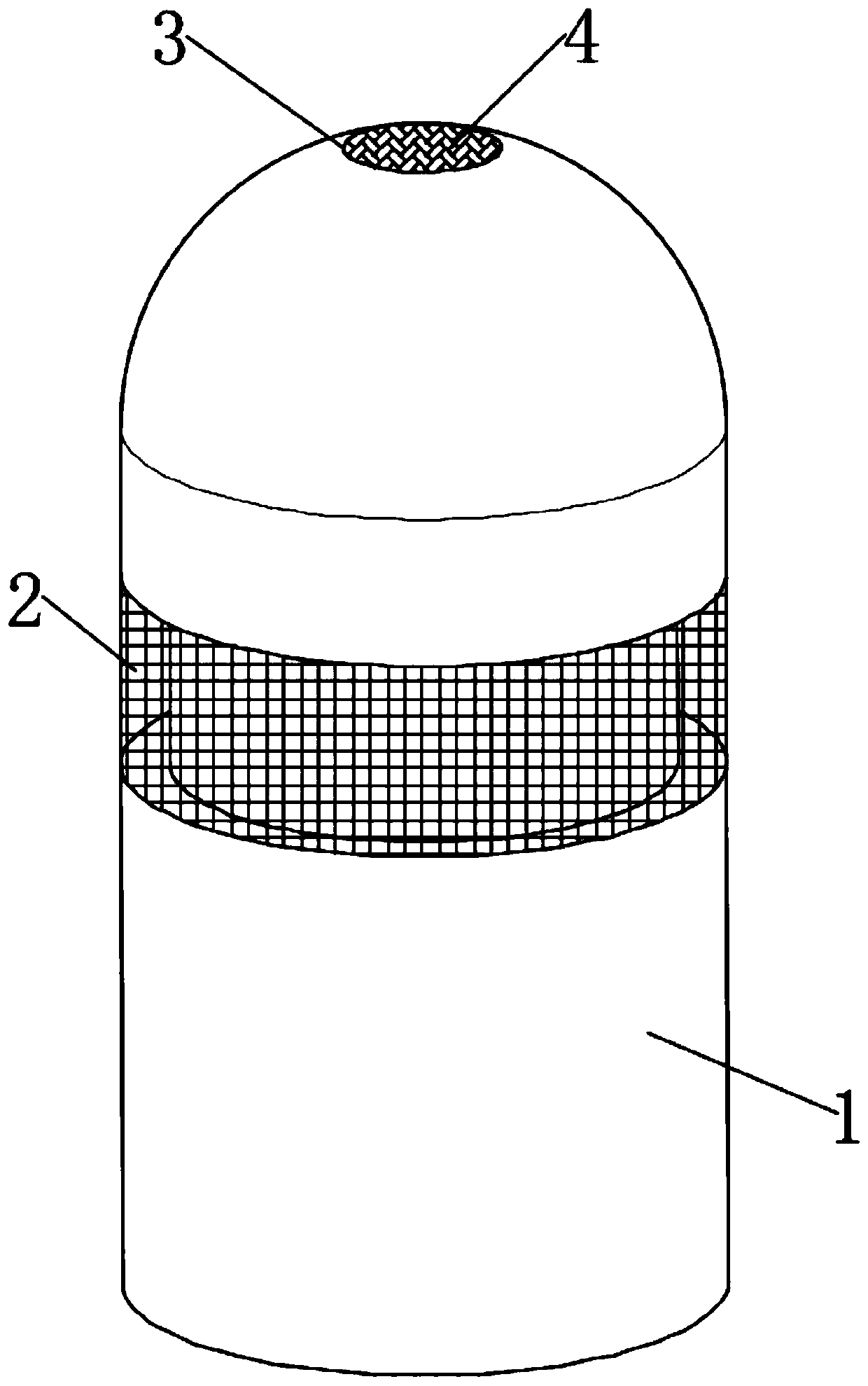 Air humidifying device based on atomization treatment technology and using method of air humidifying device
