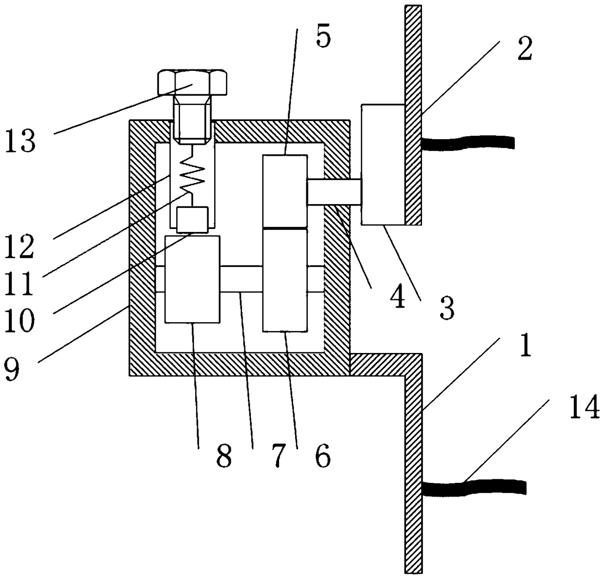 A joint load capacity measuring device