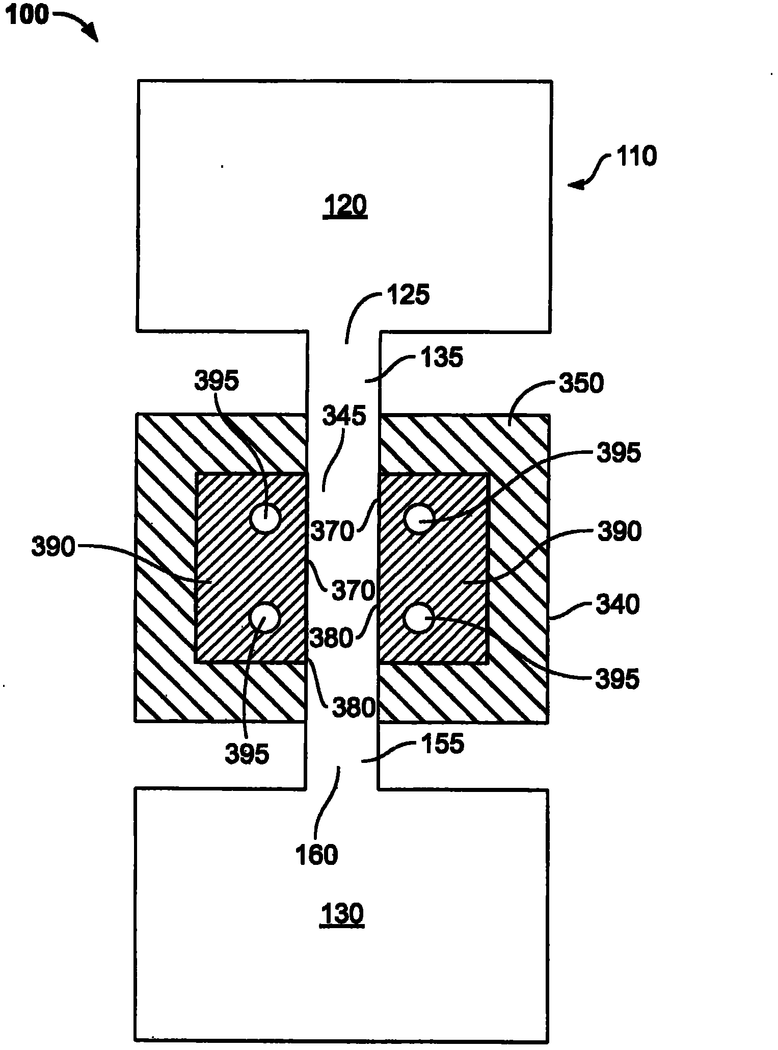 Particle trap for a plasma source