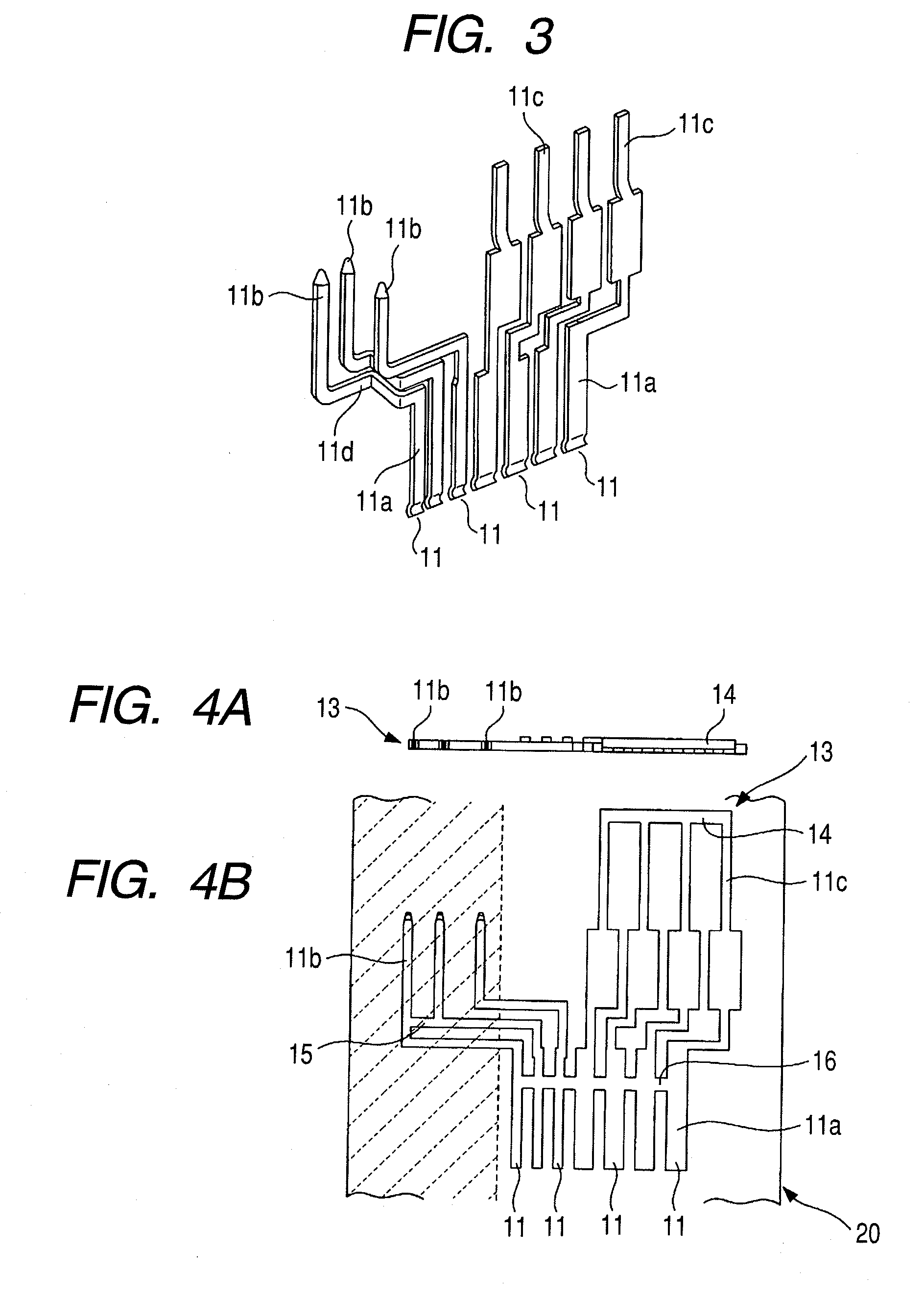 Method of manufacturing lead block for rotary connector