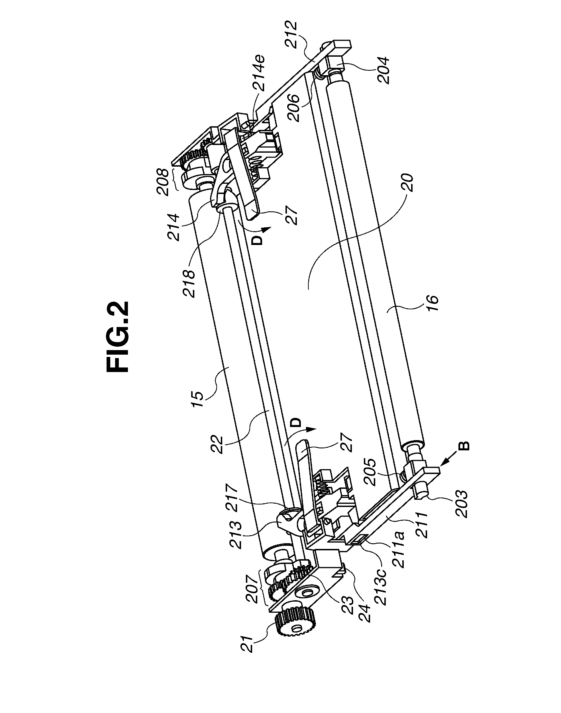 Belt unit and image forming apparatus having the belt unit